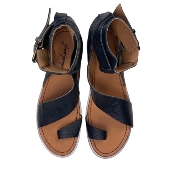 NWT Free People Vale Boot Sandals Black MSRP $168 - Picture 7 of 16